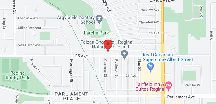 map of 3044 25th AVE